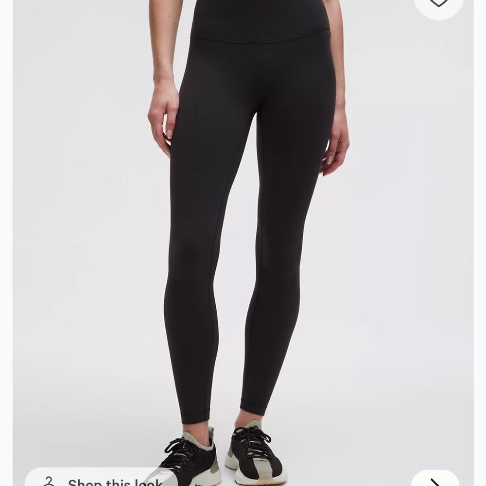 Wunder Train High Rise Tight 28” Black Size 6